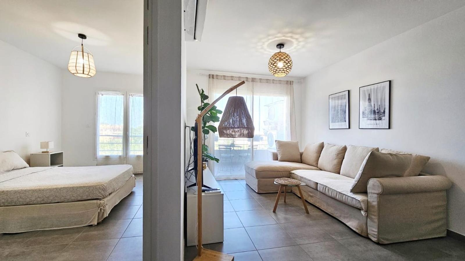 Superbe T2 Neuf, Tout Proche Plage. De 2 A 4 Pers Apartment Folelli ภายนอก รูปภาพ